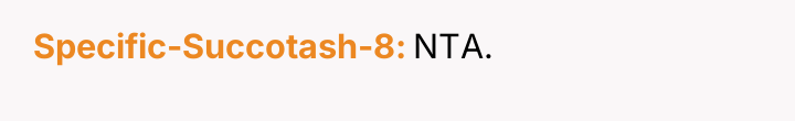 Specific-Succotash-8 NTA.