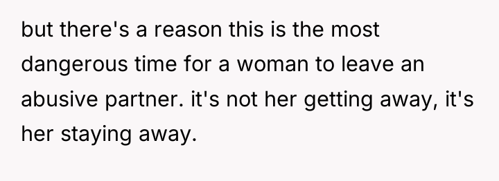 but there's a reason this is the most dangerous time...