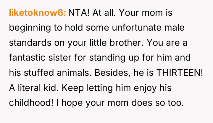 liketoknow6 NTA! At all. Your mom is beginning to hold...