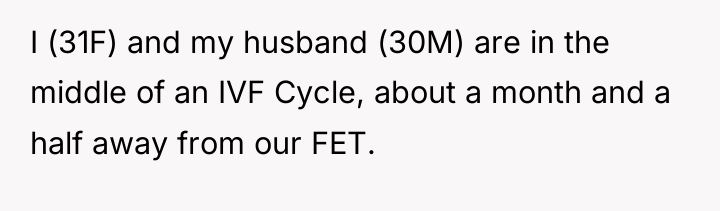I (31F) and my husband (30M) are in the middle...