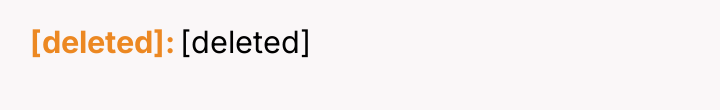[deleted] [deleted]
