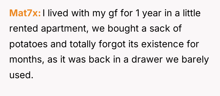 Mat7x I lived with my gf for 1 year in...