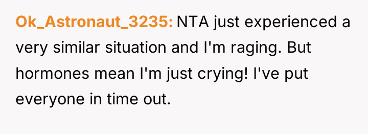Ok_Astronaut_3235 NTA just experienced a very similar situation and I'm...