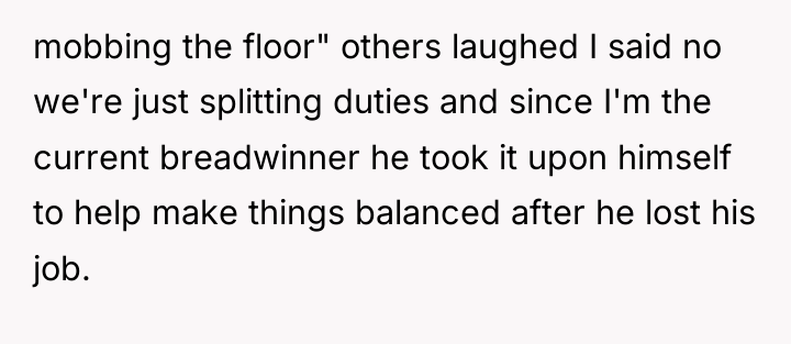 mobbing the floor" others laughed I said no we're just...