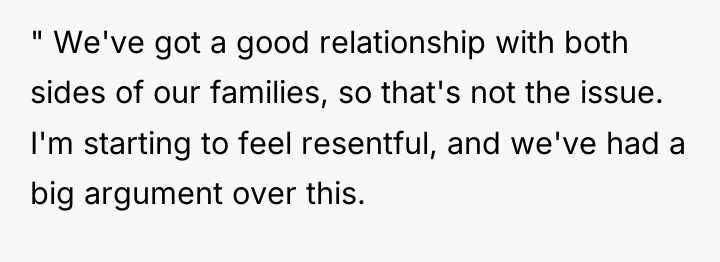 " We've got a good relationship with both sides of...