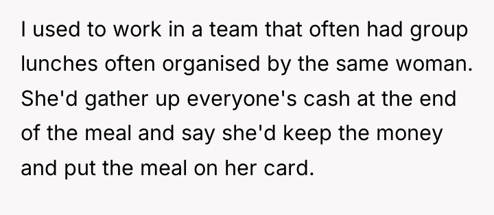 I used to work in a team that often had...