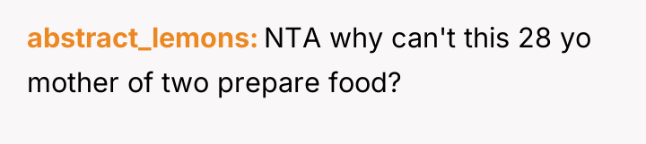 abstract_lemons NTA why can't this 28 yo mother of two...
