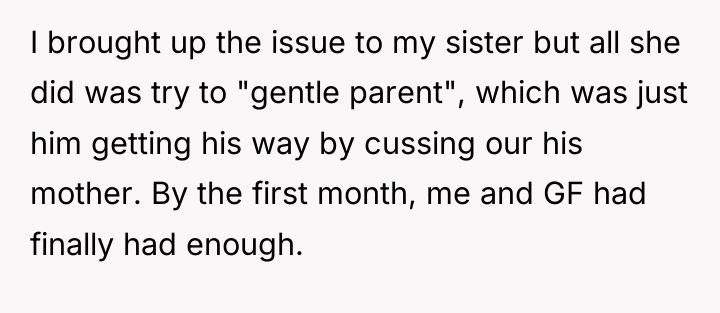 I brought up the issue to my sister but all...