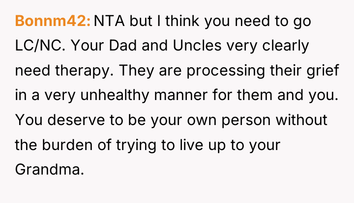Bonnm42 NTA but I think you need to go LC/NC....