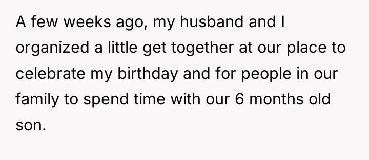A few weeks ago, my husband and I organized a...