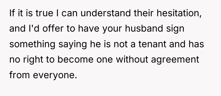 If it is true I can understand their hesitation, and...