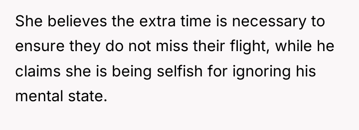 She believes the extra time is necessary to ensure they...