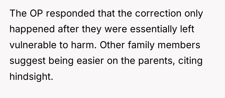 The OP responded that the correction only happened after they...