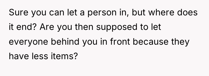 Sure you can let a person in, but where does...