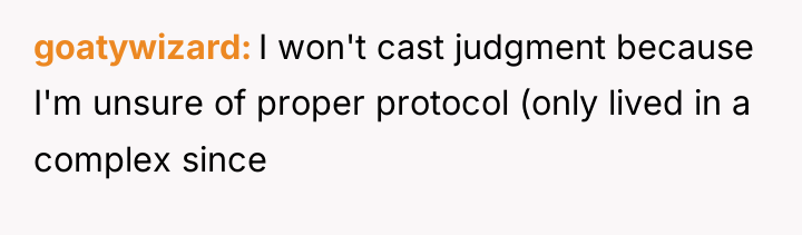 goatywizard I won't cast judgment because I'm unsure of proper...