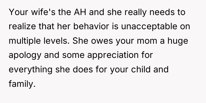 Your wife's the AH and she really needs to realize...