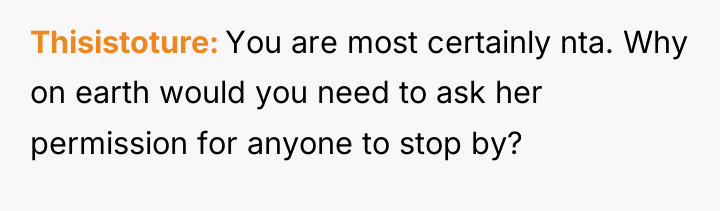 Thisistoture You are most certainly nta. Why on earth would...