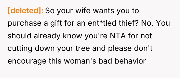 [deleted] So your wife wants you to purchase a gift...