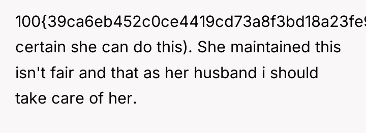100{39ca6eb452c0ce4419cd73a8f3bd18a23fe95ab4febb092bc2ab1b542eeea82f} certain she can do this). She maintained this isn't...