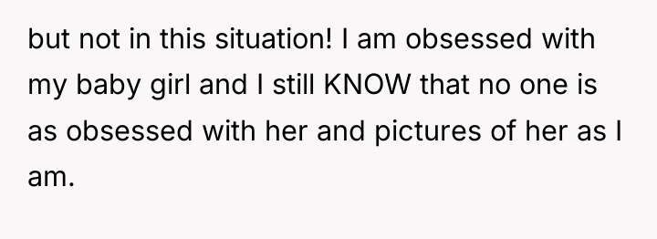 but not in this situation! I am obsessed with my...