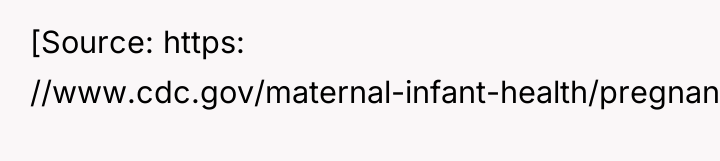 [Source: https: //www.cdc.gov/maternal-infant-health/pregnancy-substance-a**se/e-cigarettes.