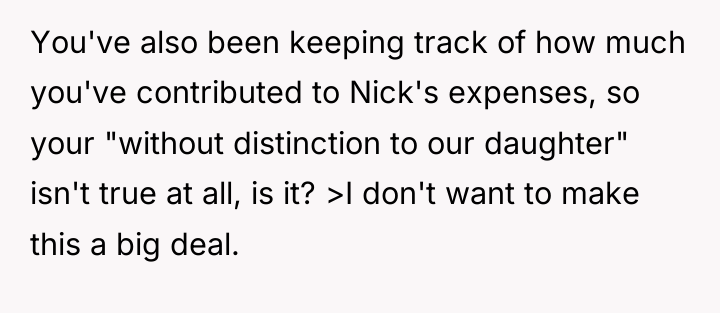 You've also been keeping track of how much you've contributed...