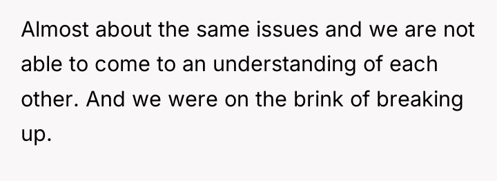 Almost about the same issues and we are not able...