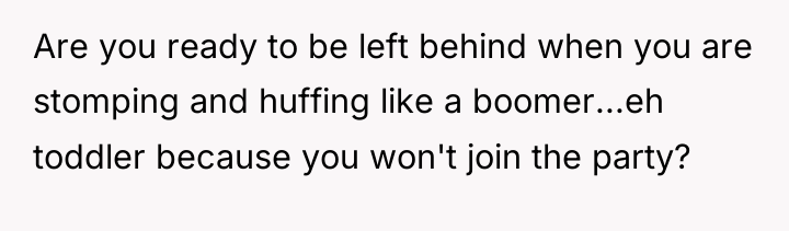 Are you ready to be left behind when you are...