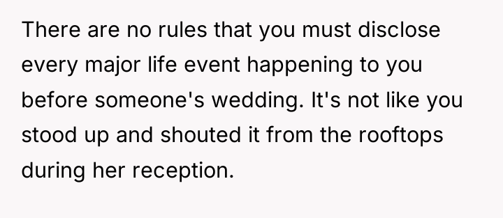 There are no rules that you must disclose every major...
