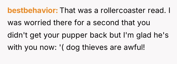 bestbehavior That was a rollercoaster read. I was worried there...