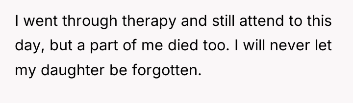 I went through therapy and still attend to this day,...