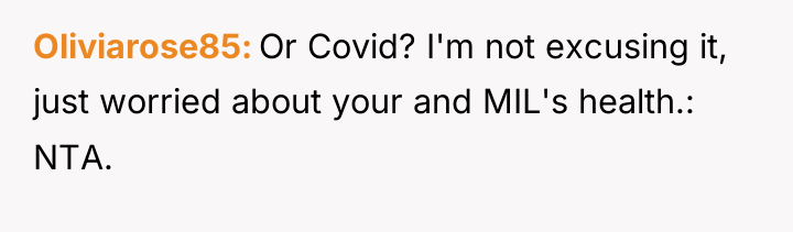 Oliviarose85 Or Covid? I'm not excusing it, just worried about...