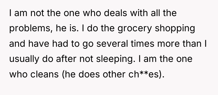 I am not the one who deals with all the...