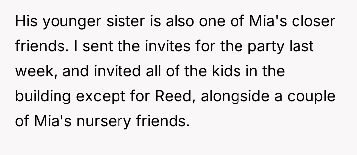 His younger sister is also one of Mia's closer friends....