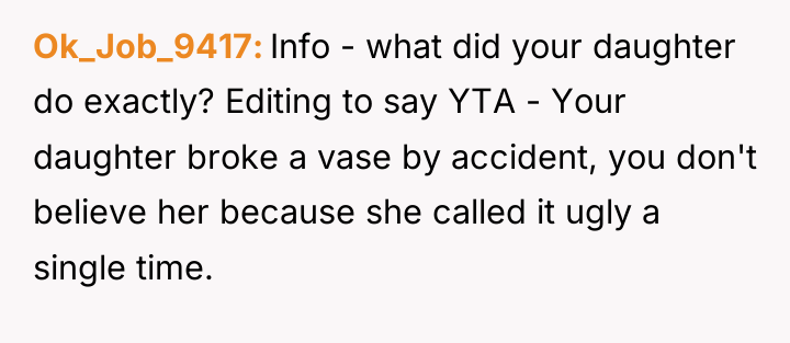 Ok_Job_9417 Info - what did your daughter do exactly? Editing...