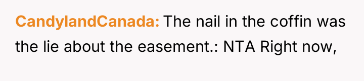 CandylandCanada The nail in the coffin was the lie about...