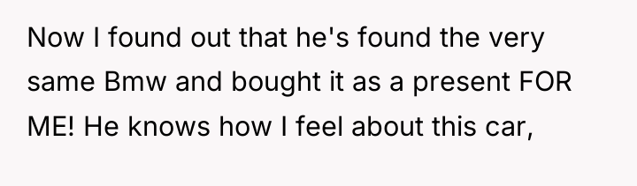 Now I found out that he's found the very same...