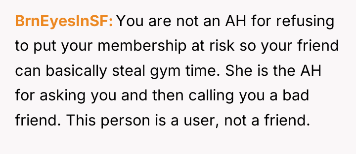 BrnEyesInSF You are not an AH for refusing to put...