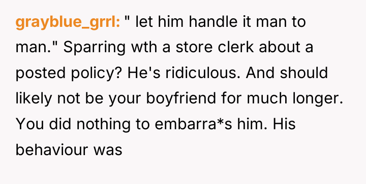 grayblue_grrl " let him handle it man to man." Sparring...