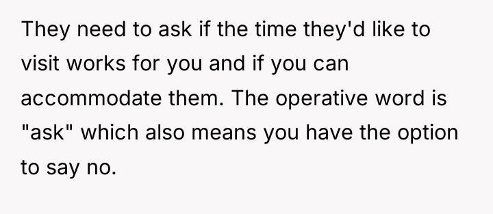 They need to ask if the time they'd like to...
