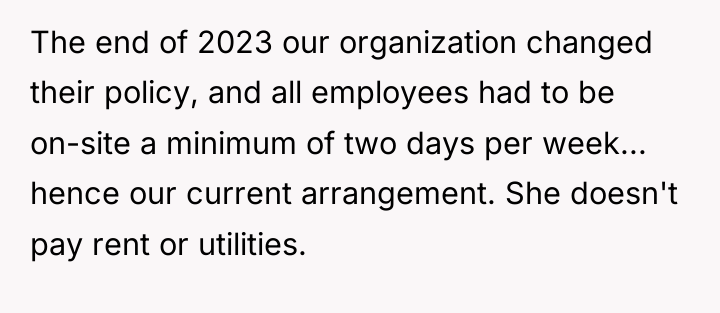 The end of 2023 our organization changed their policy, and...
