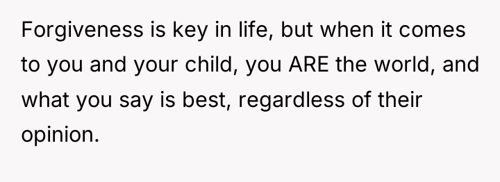 Forgiveness is key in life, but when it comes to...