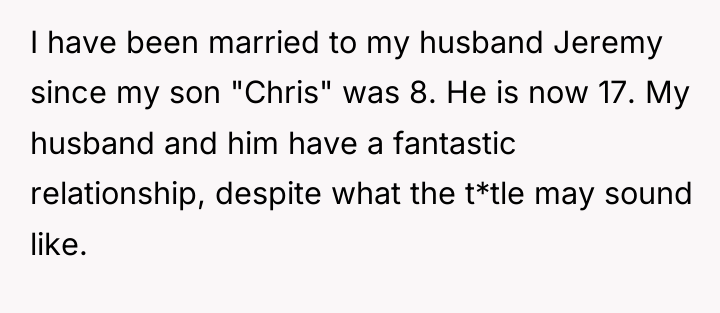 I have been married to my husband Jeremy since my...