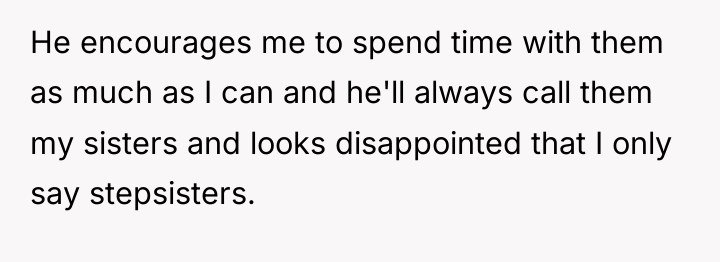 He encourages me to spend time with them as much...