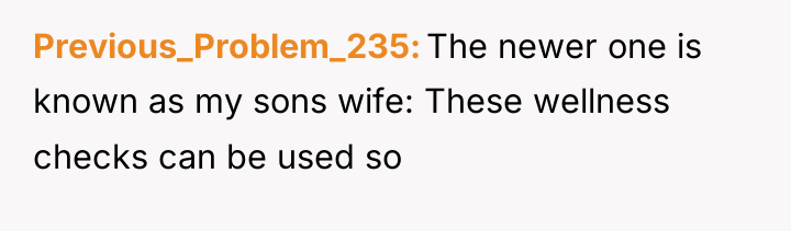 Previous_Problem_235 The newer one is known as my sons wife:...