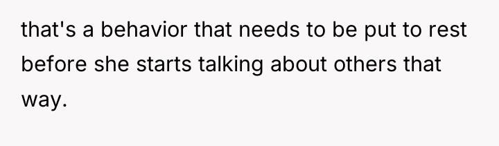 that's a behavior that needs to be put to rest...