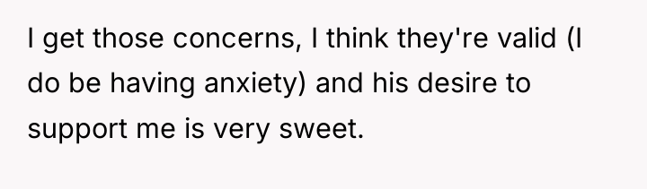 I get those concerns, I think they're valid (I do...