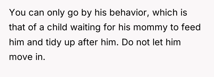 You can only go by his behavior, which is that...