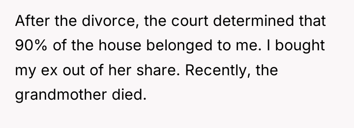 After the divorce, the court determined that 90% of the...