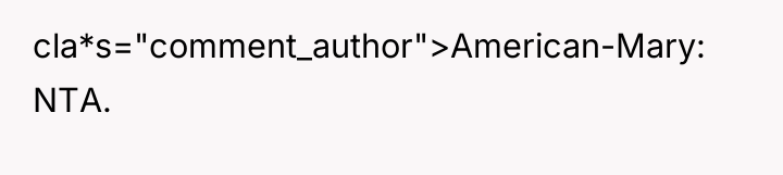 cla*s="comment_author">American-Mary: NTA.